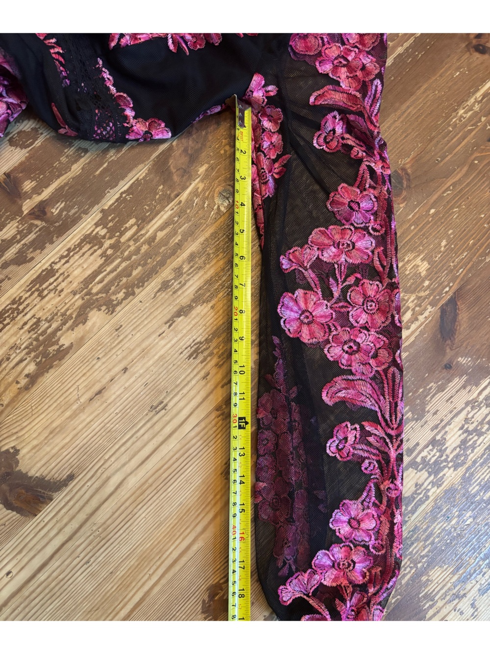For Love and Lemons x Free People (UK) Temecula lace embroidered pantsuit. Large - Picture 11 of 12
